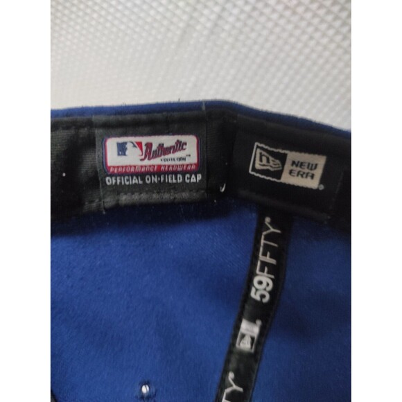 Authentic MLB Kansas City Royals size 7 3/4 new era low profile hat with gold - Picture 2 of 5